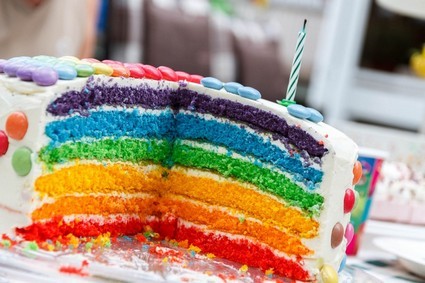 Gâteau d'anniversaire scientifique pour enfants